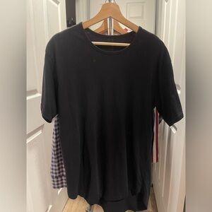 3 Pack Fitted Curved Hem Longline T-Shirts